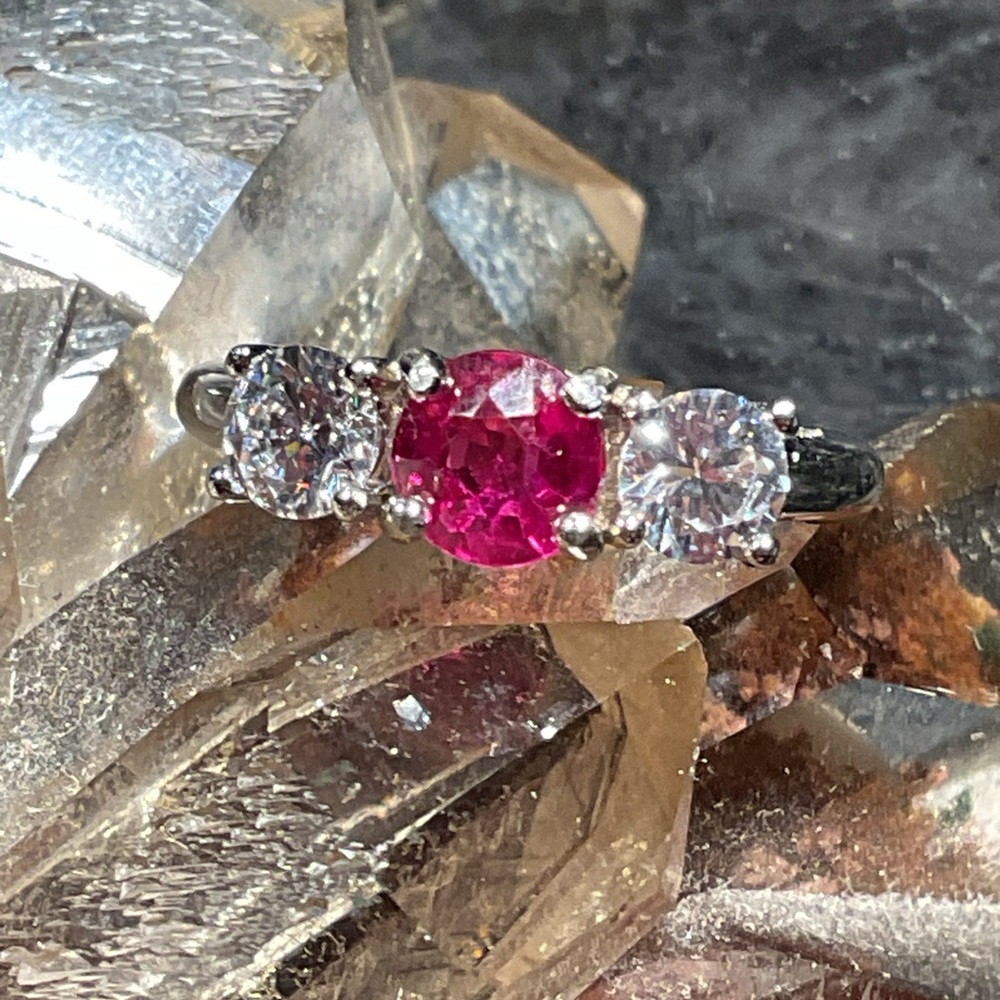 Ruby .925 Silver Ring